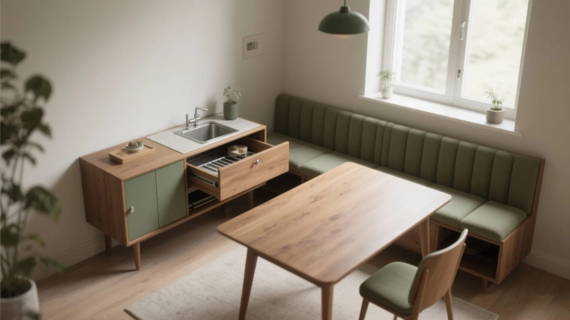 4. Overlooking multipurpose furniture — flexible pieces save space