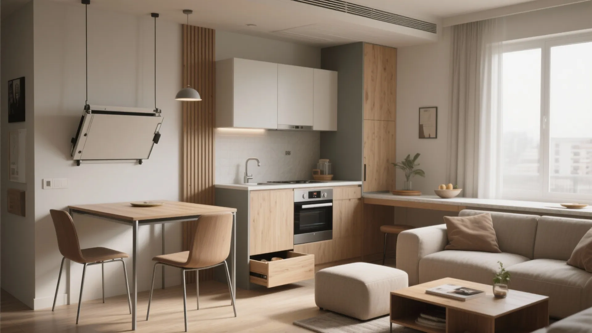 2. Choose flexible furniture