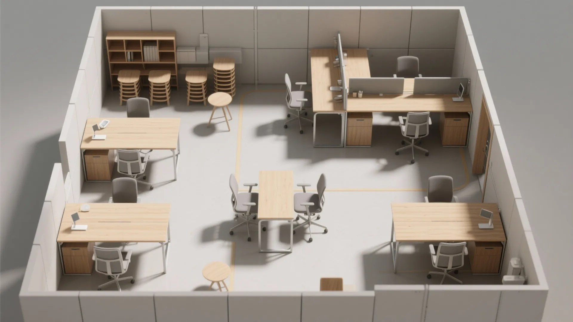 2. Flexible furniture for multi-use days