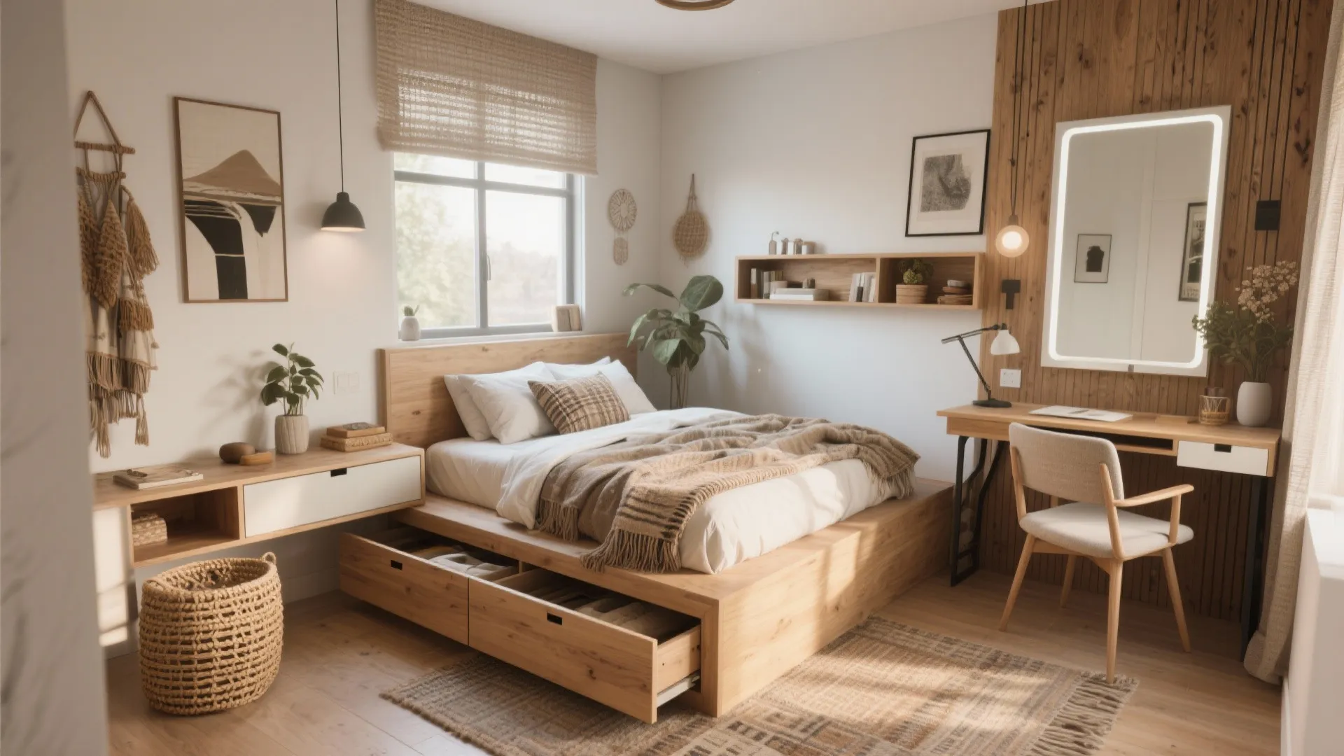 3. Choose flexible furniture and multifunctional pieces