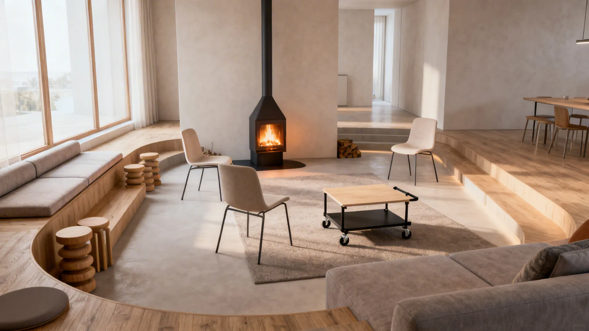 5. Flexible Furniture and Zone Definition