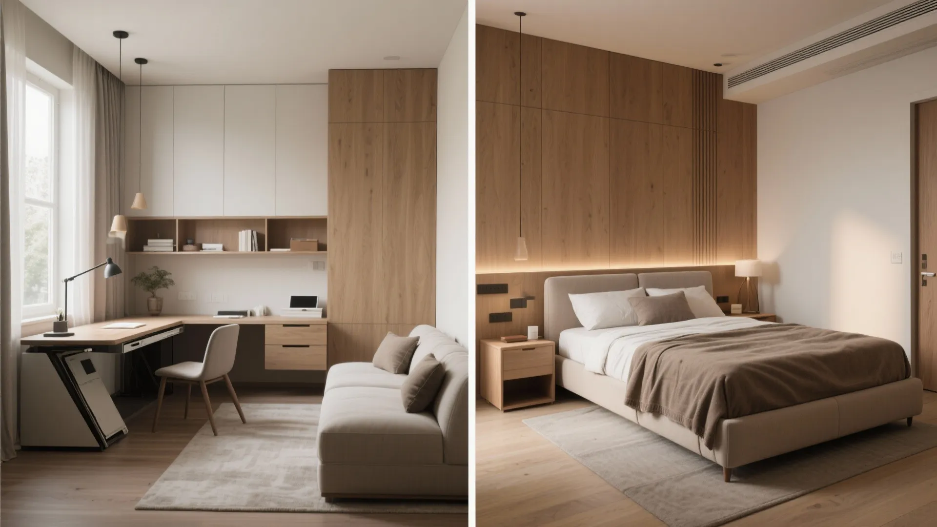 5. Flexible Guest-Friendly Layout with Convertible Furniture