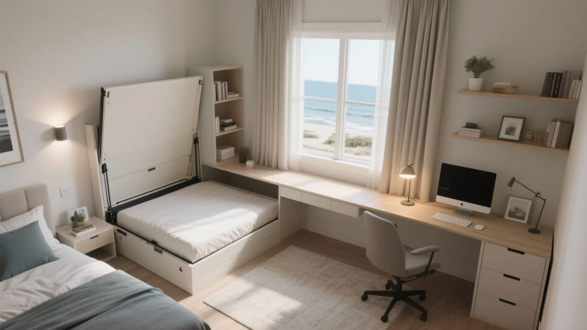 3. Flexible guest rooms that double as home offices