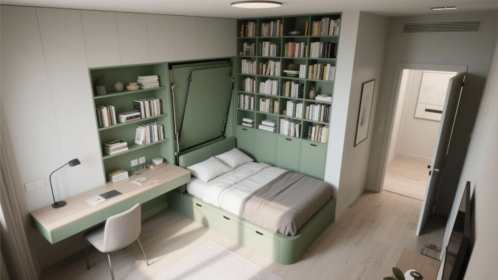 3. Flexible secondary bedrooms—think guest + study combo