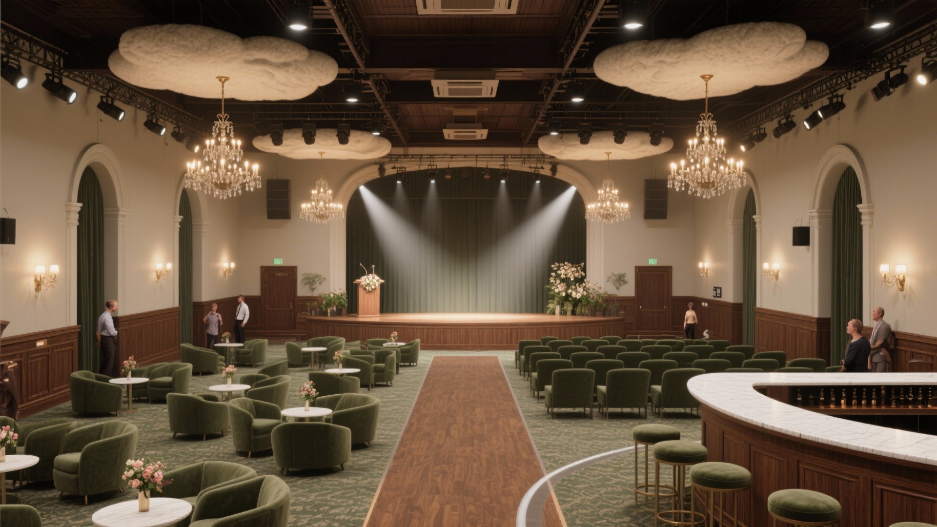 Historic Function Hall Feels Dark? Design Fixes That Work