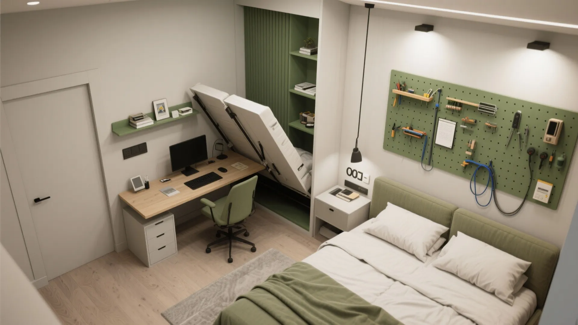 4. Flexible room for a home office or guest room