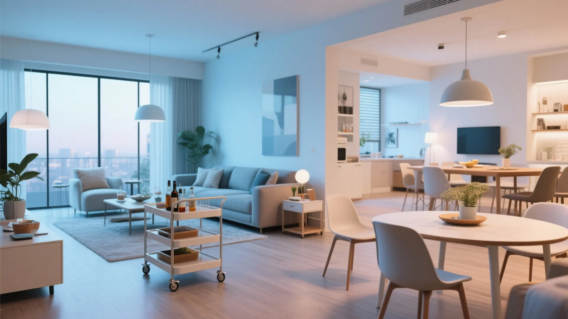 8. Flexible Layout with Mobile Pieces