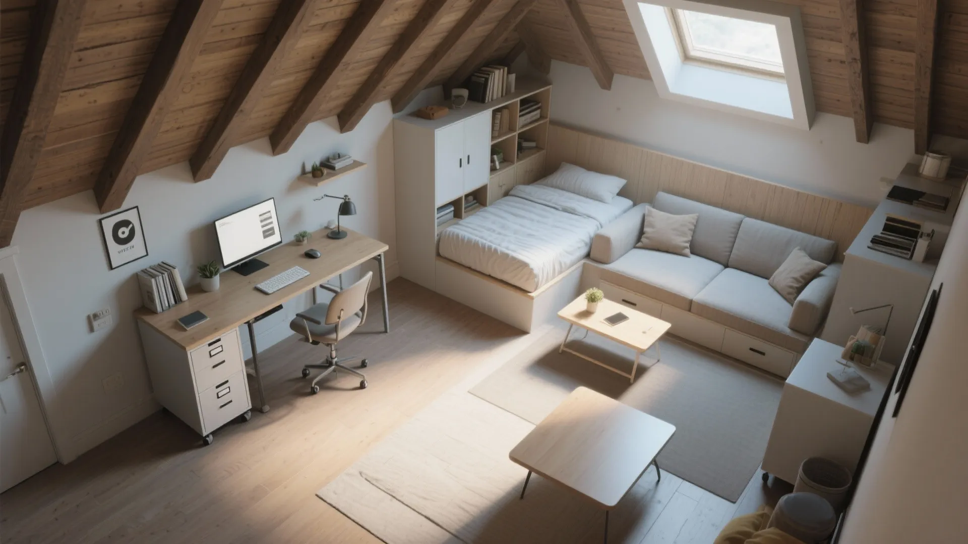 5. Choose flexible layouts and multi-use furniture