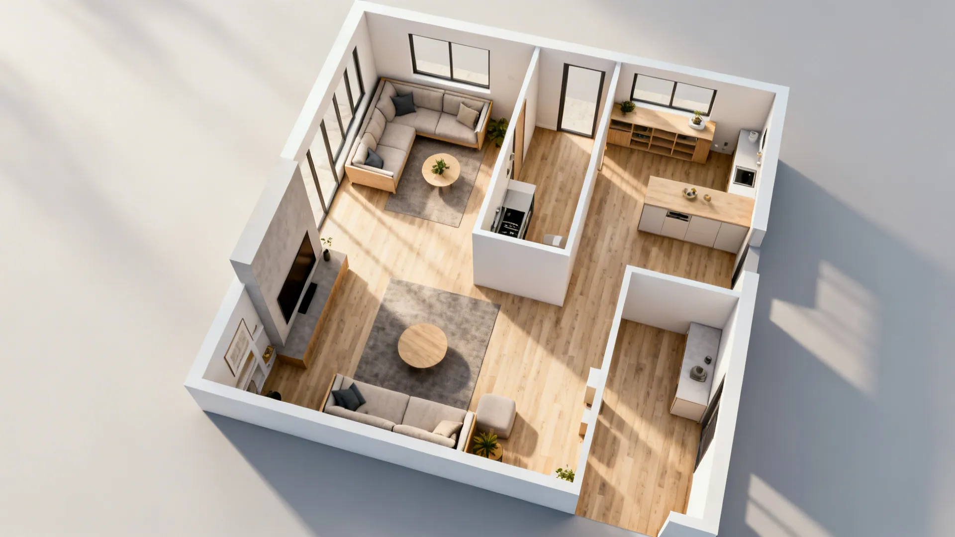 5. Open sightlines and flexible layouts