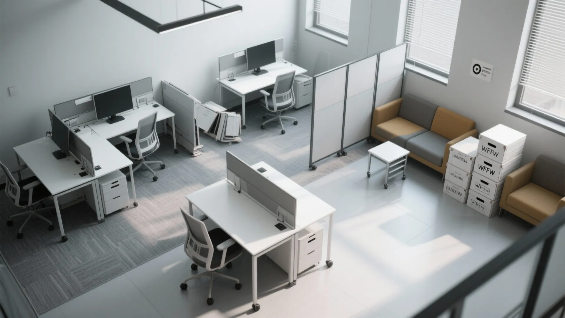 4. Embrace flexible layouts and movable partitions