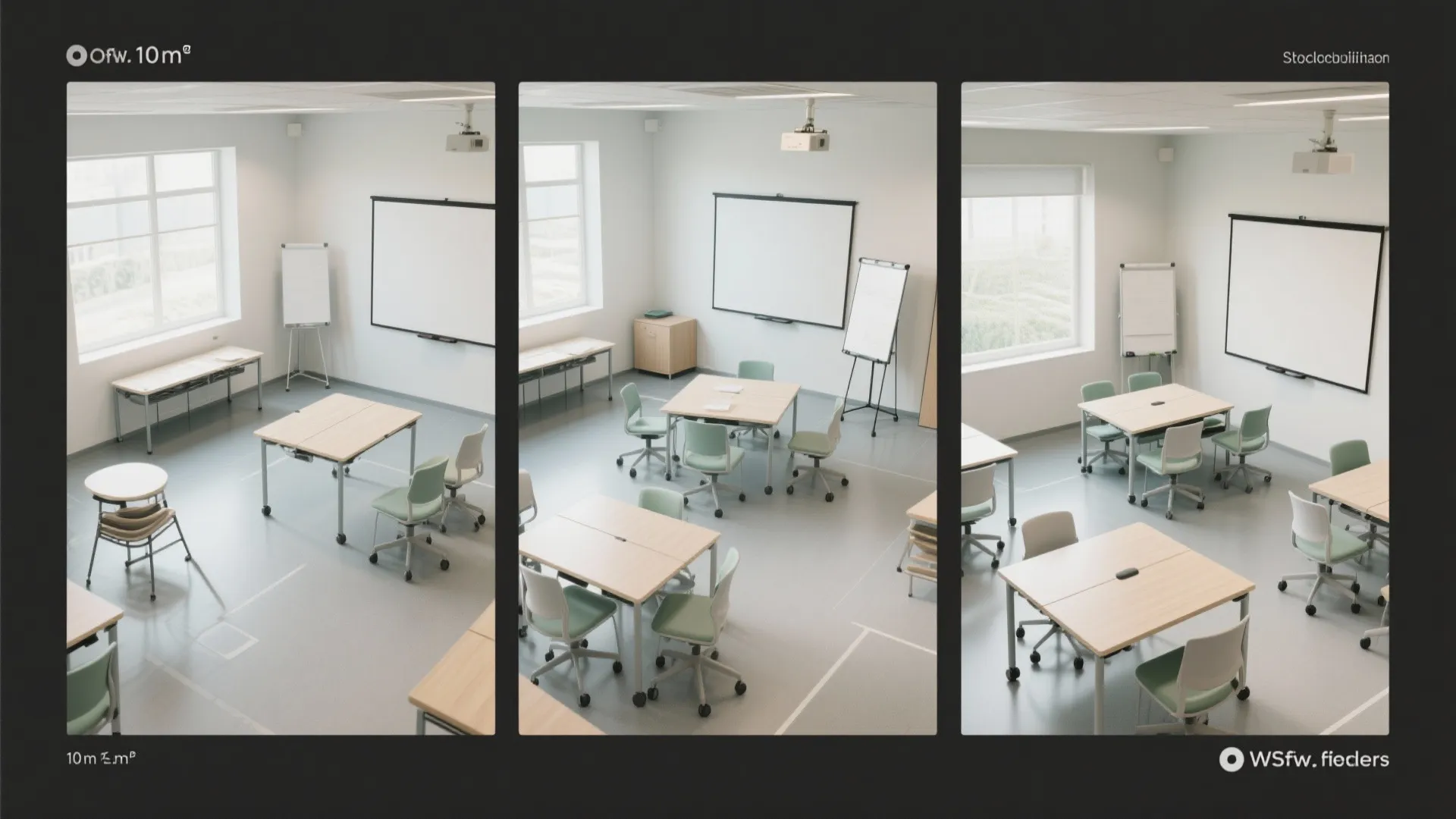 Flexible layouts that flip in 90 seconds