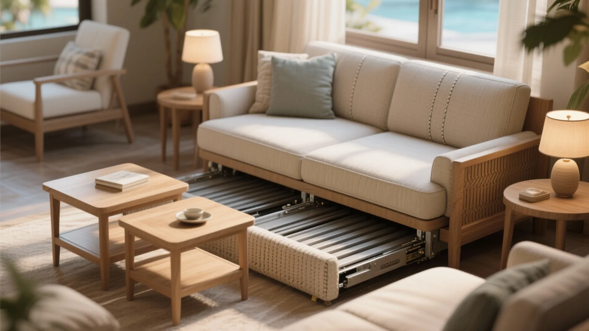 1. Flexible Living Areas