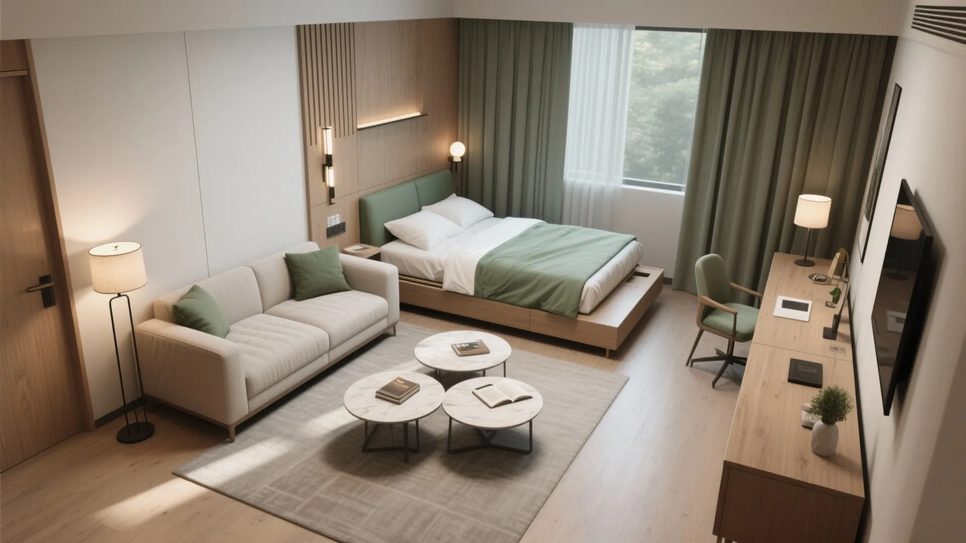 1. Maximize a flexible living room