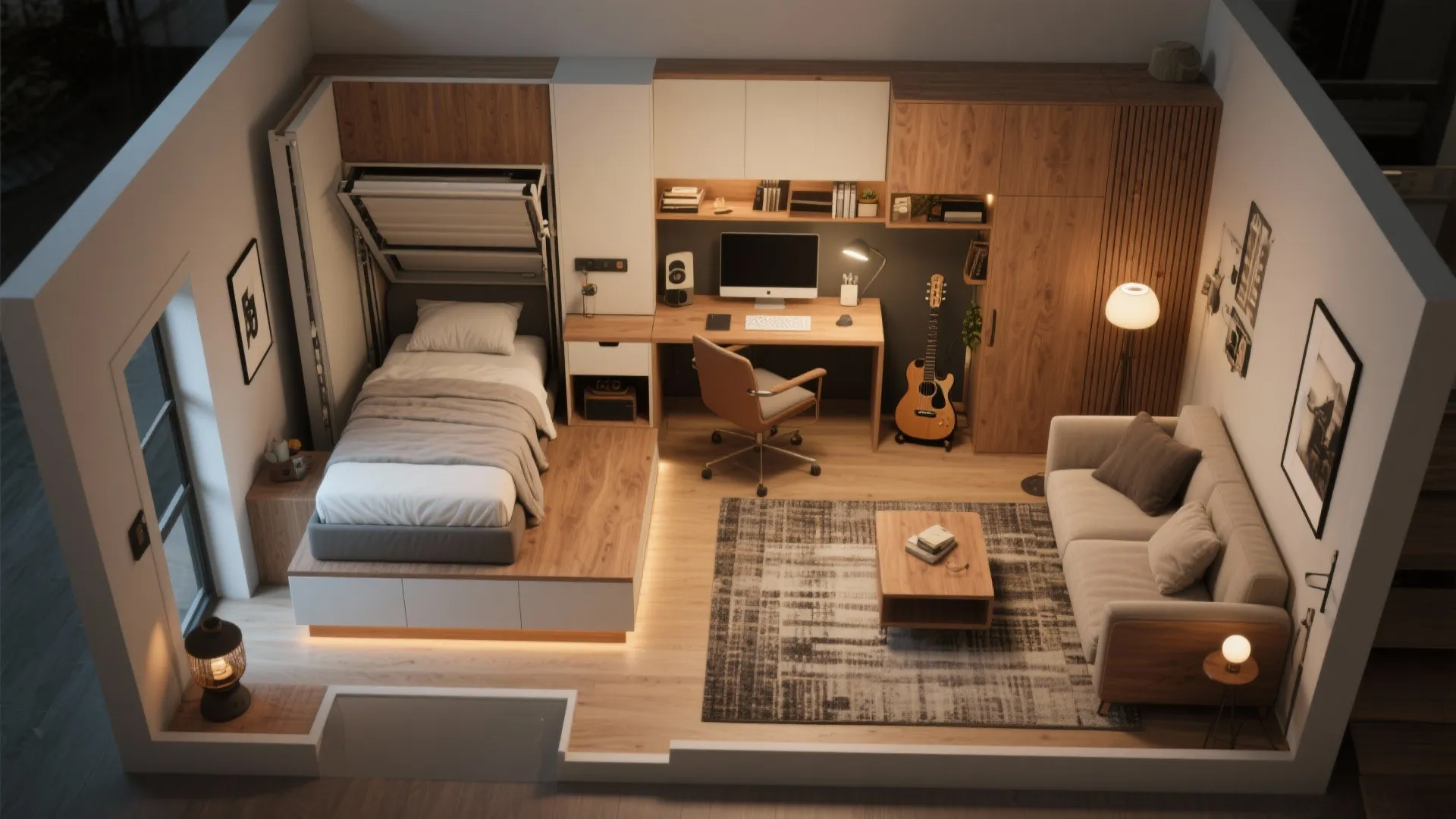 2. Flexible living zones