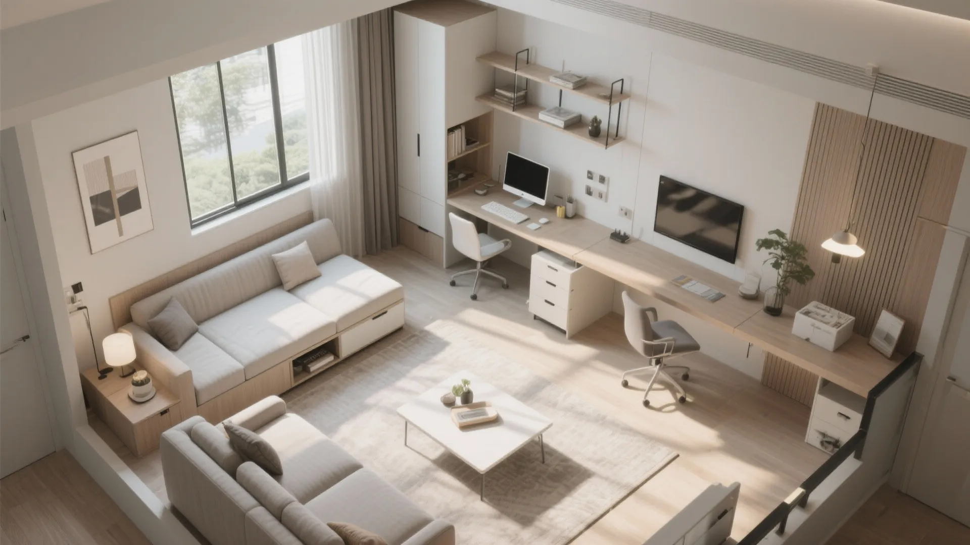 2. Prioritize flexible living zones