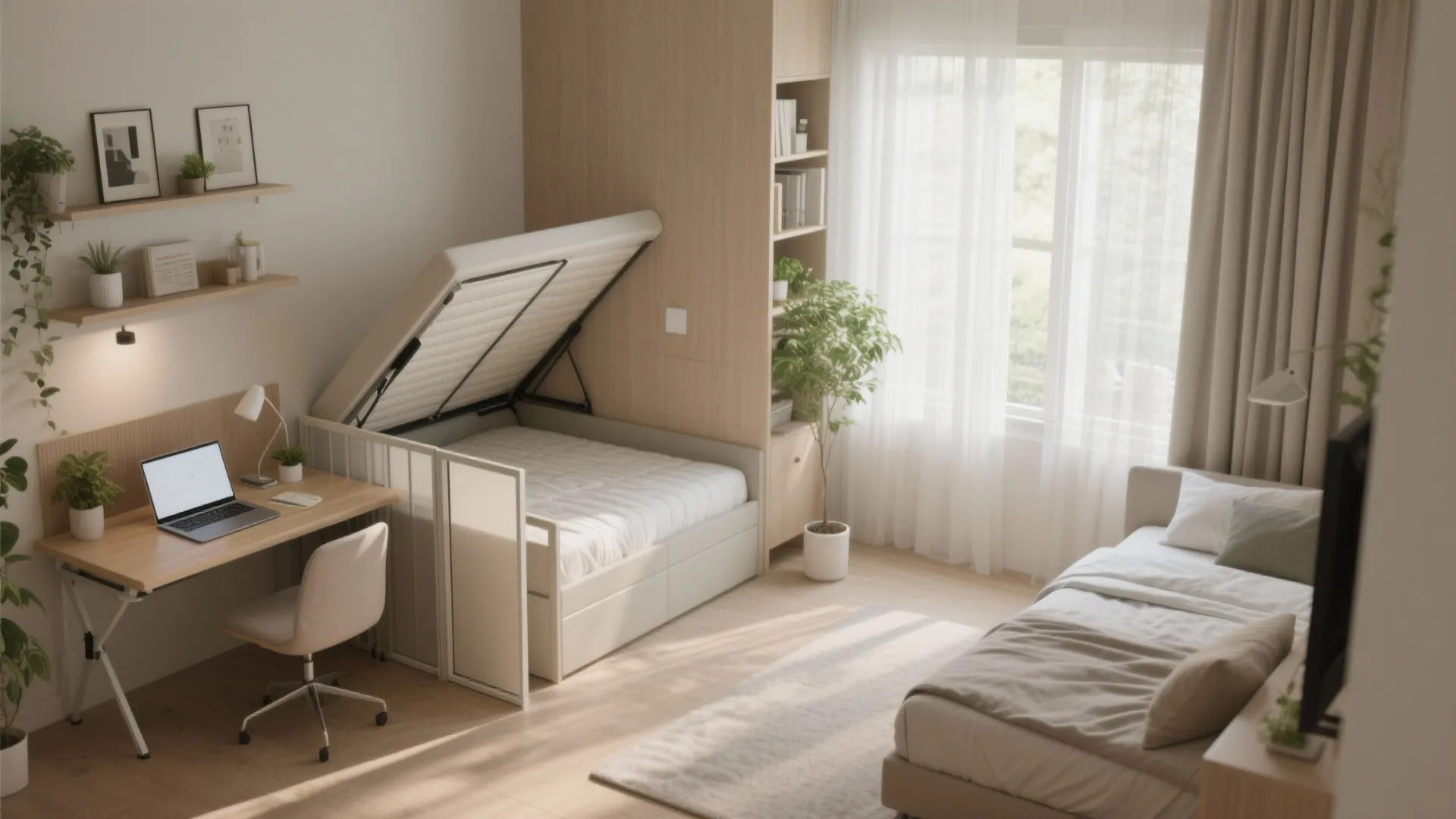 3. Flexible multi-use rooms