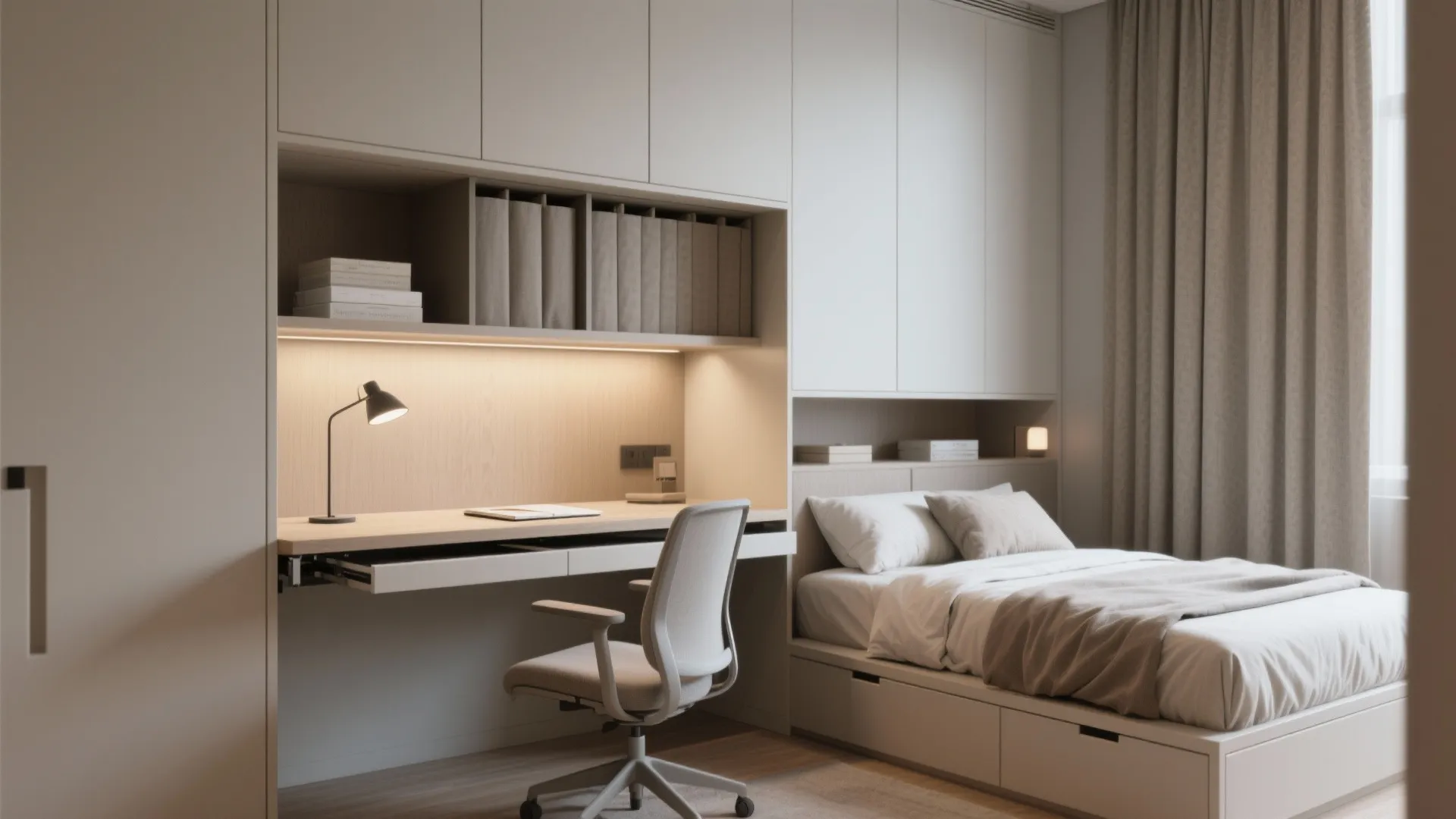 3. Flexible room that doubles as home office