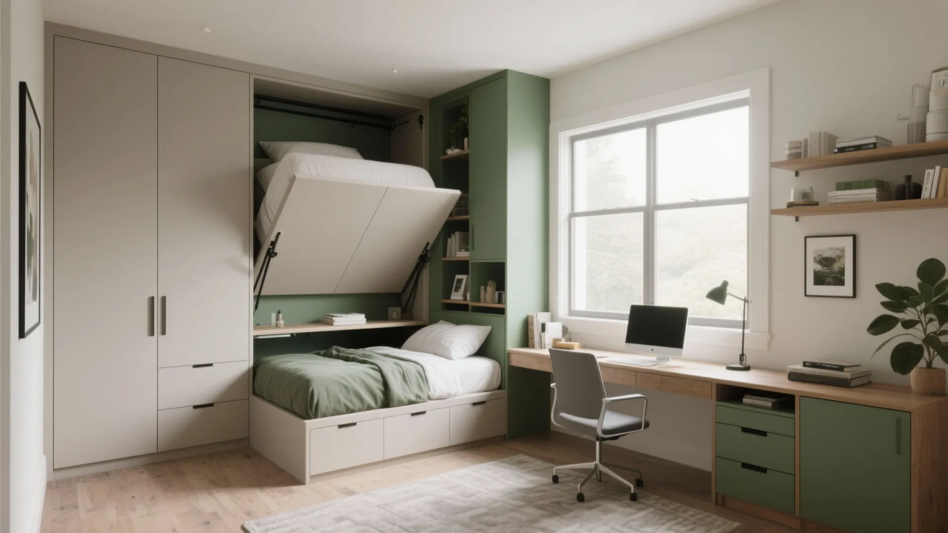 3. Flexible second bedroom / home office