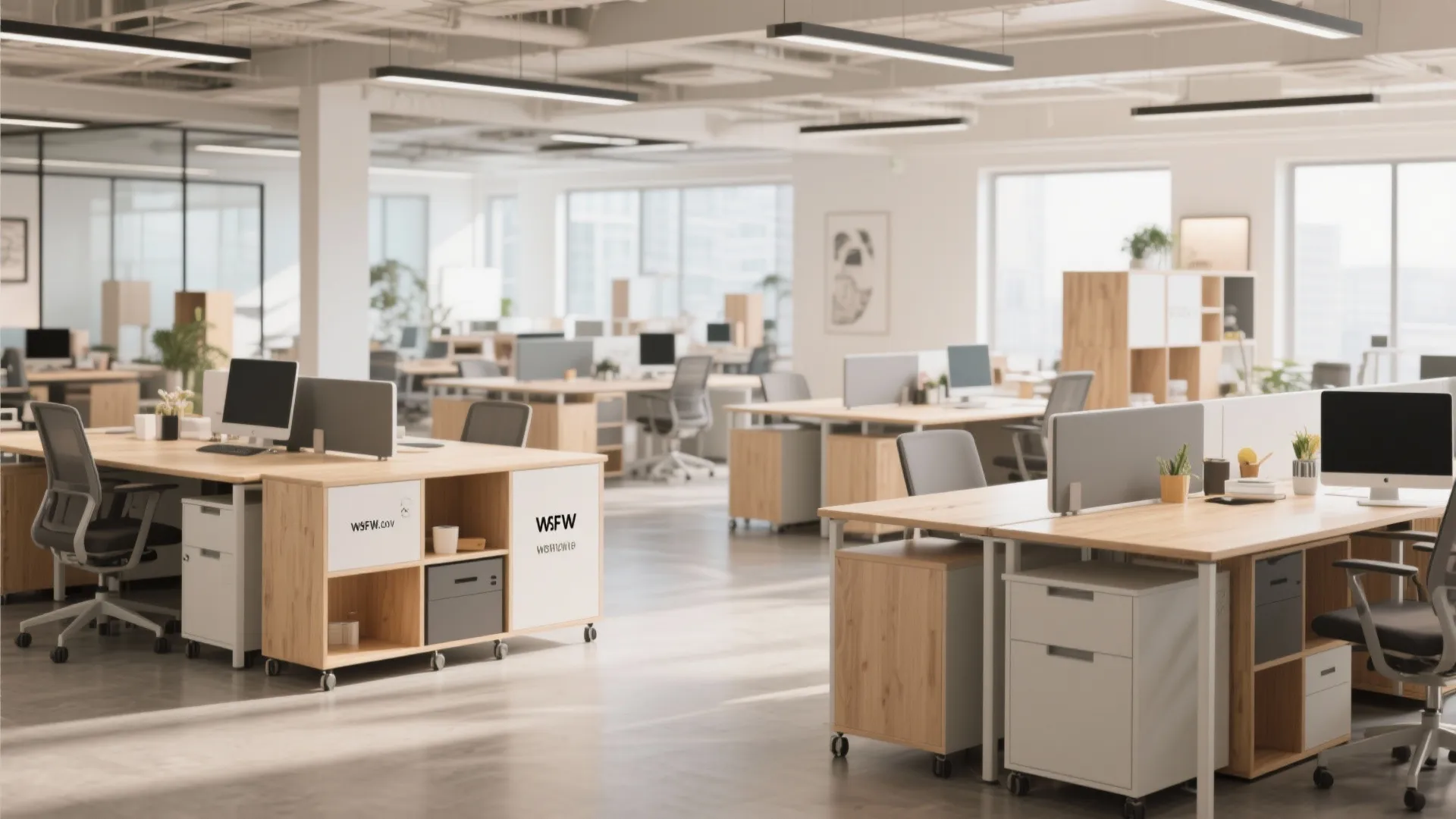 1. Flexible Furniture Zones