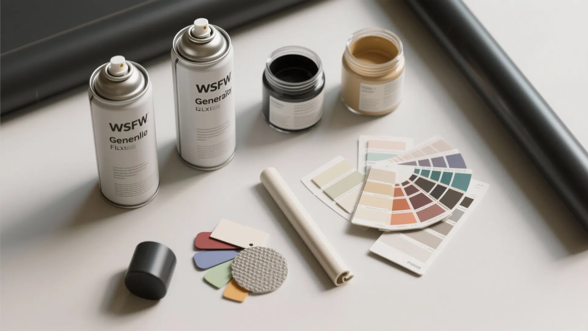 1. Choose flexible paints made for plastic