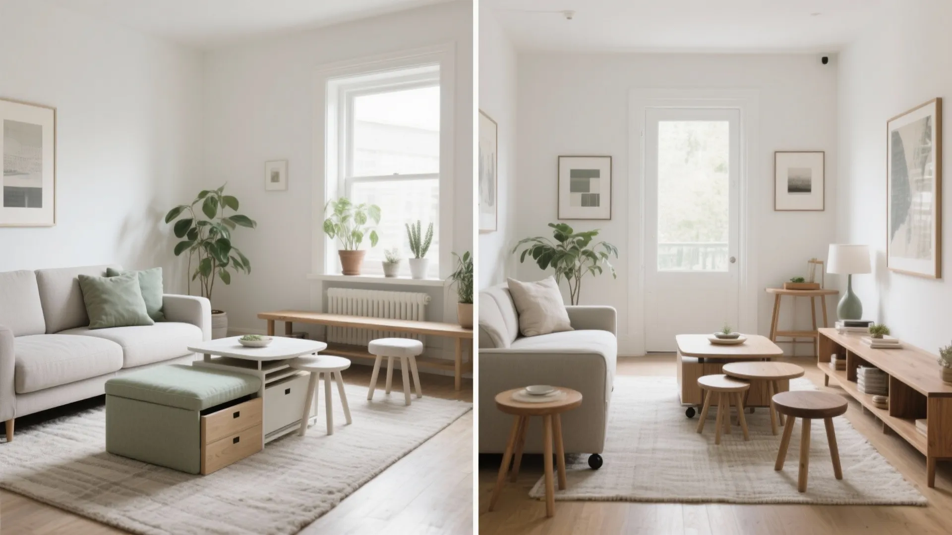 Flexible pieces that move