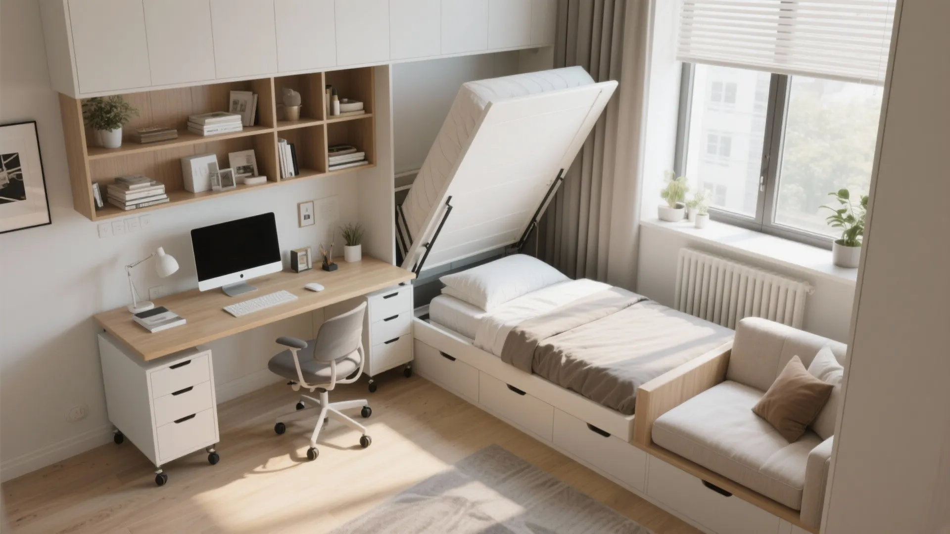 3. Flexible second bedroom: guest room, office, or nursery