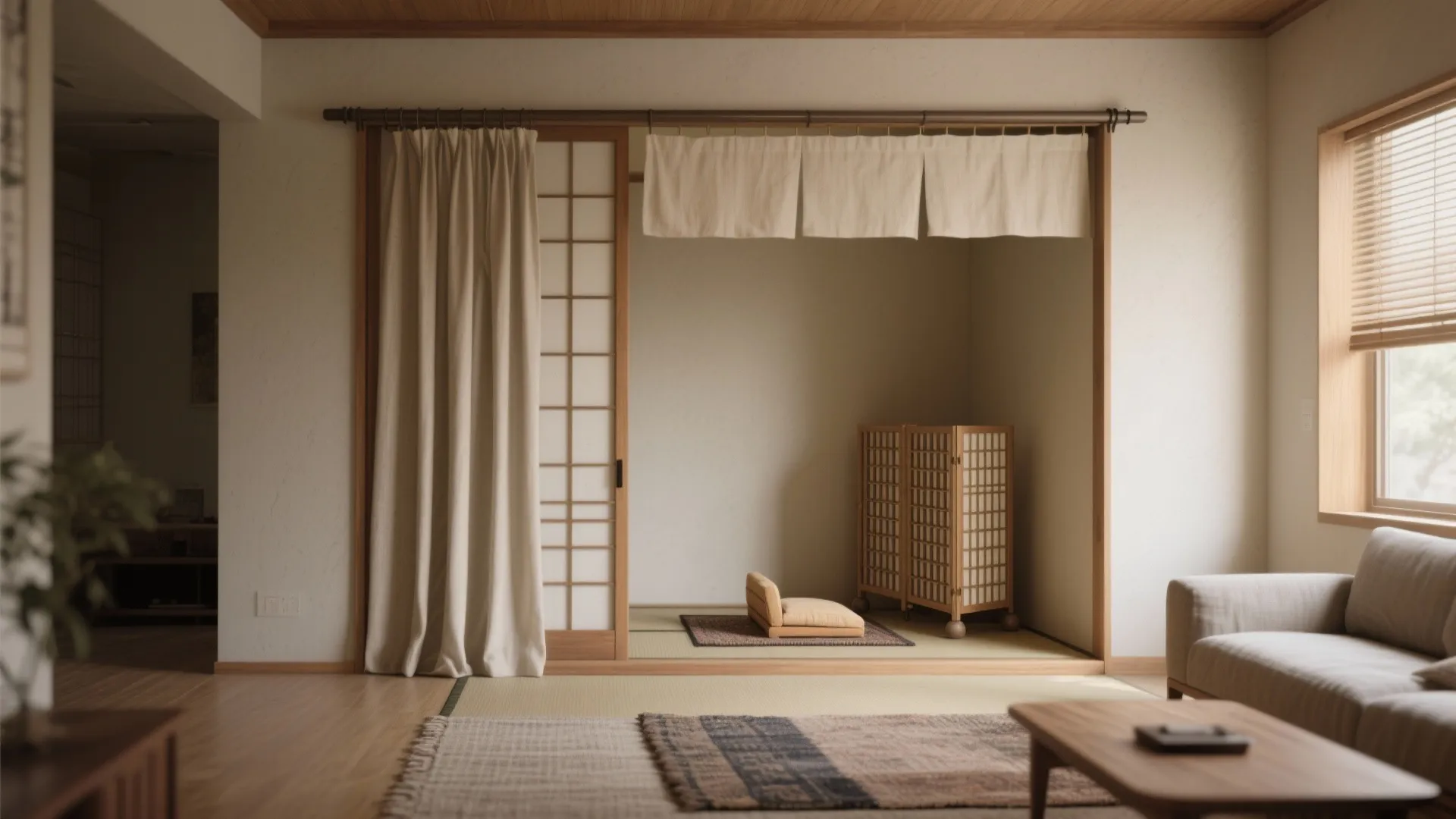 Tip 5: Create flexibility with screens and textiles