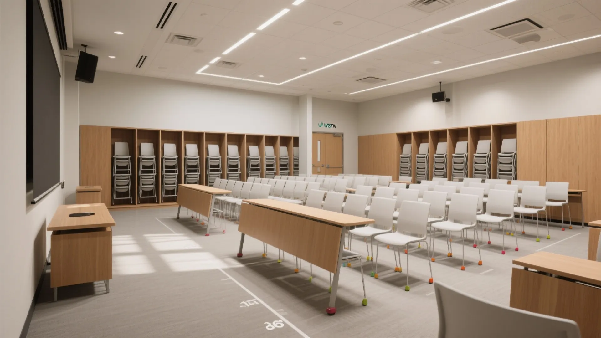 Flexible seating and modular layouts