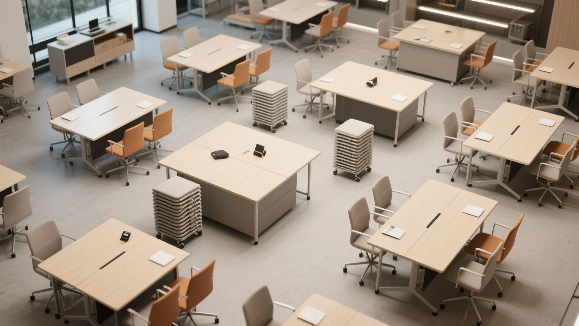 Flexible seating arrangements