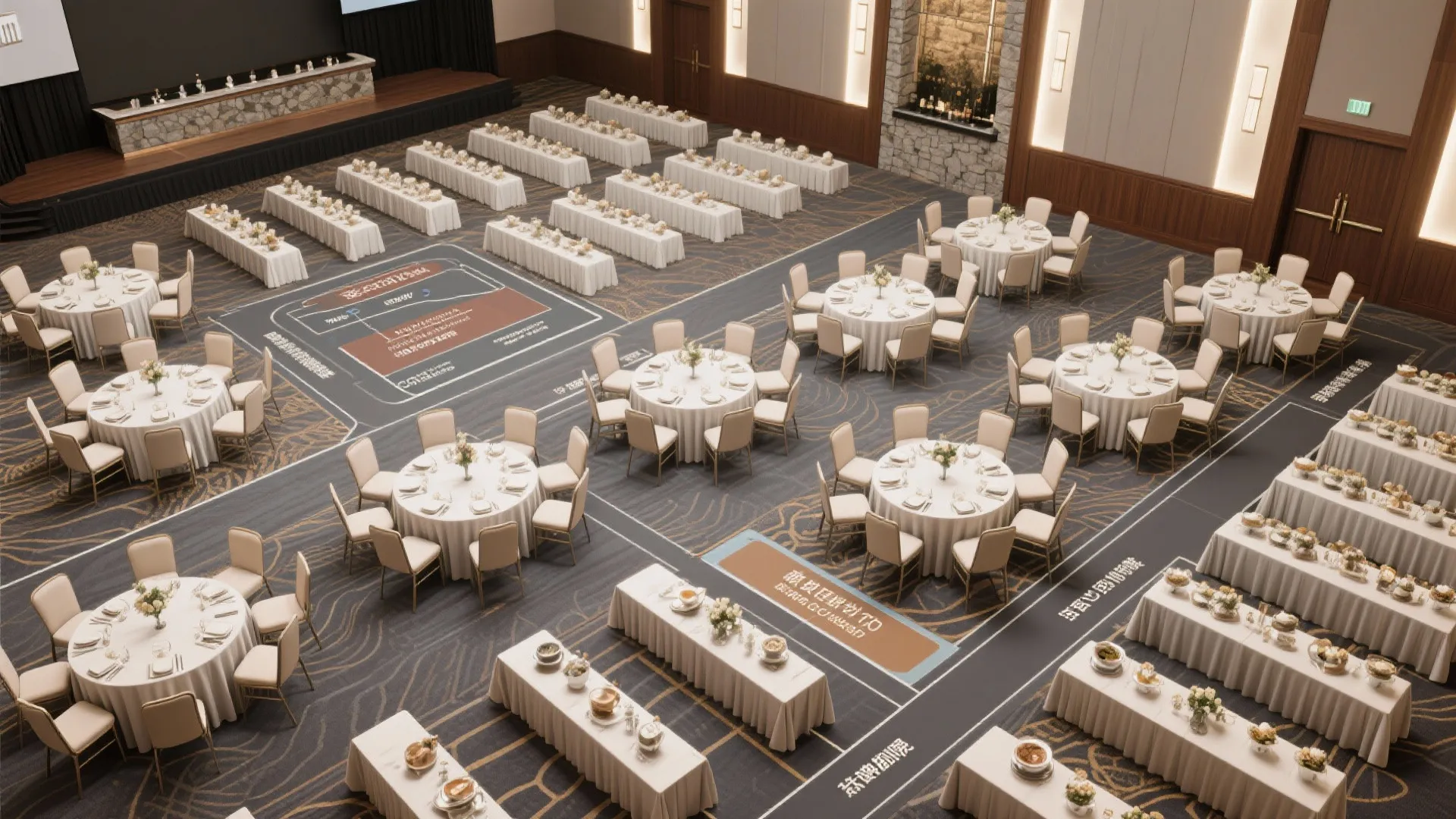 Flexible Seating Layouts for Flow and Capacity