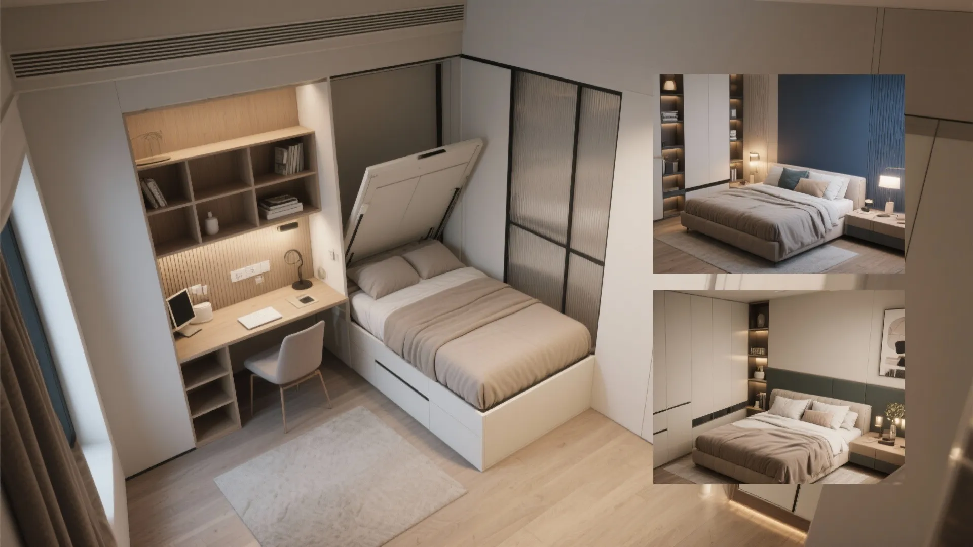 Flexible second bedroom (guest / office / nursery)