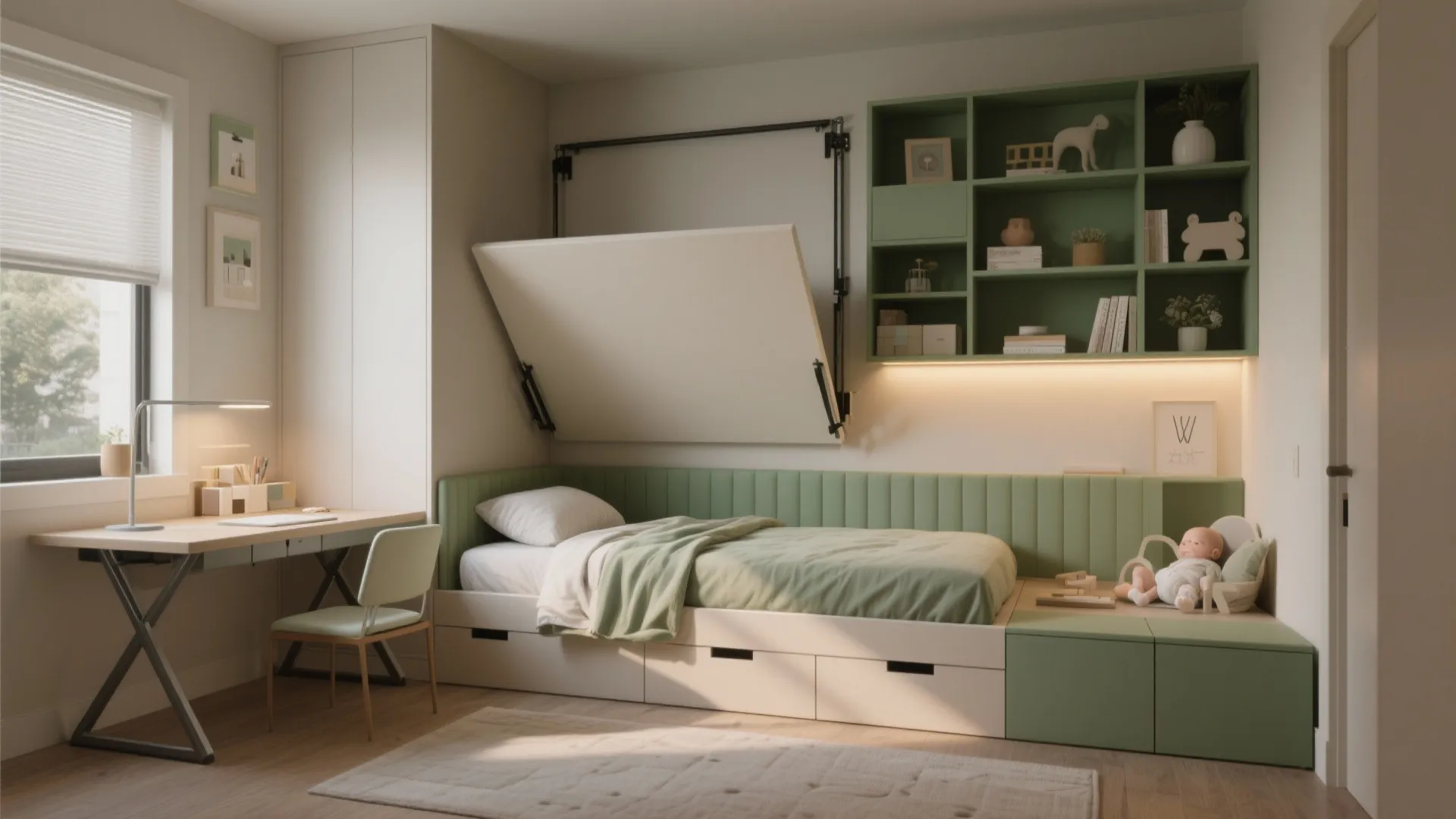 2. Flexible second bedroom (guest / study / nursery)