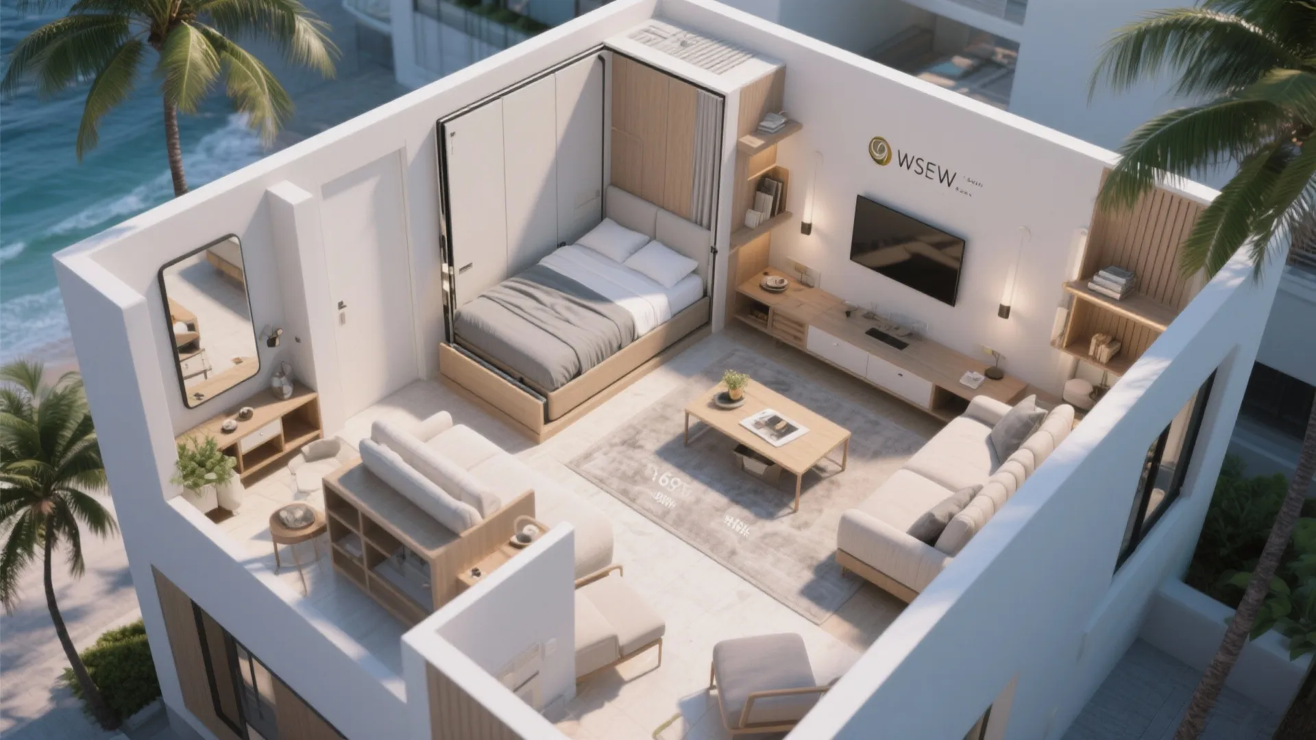 3. Flexible sleeping arrangements