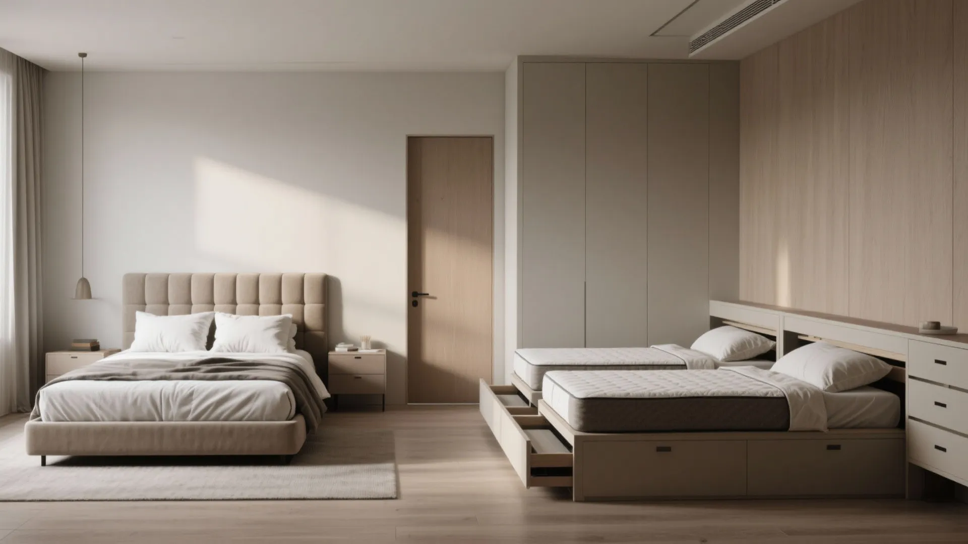 Flexible sleeping arrangements