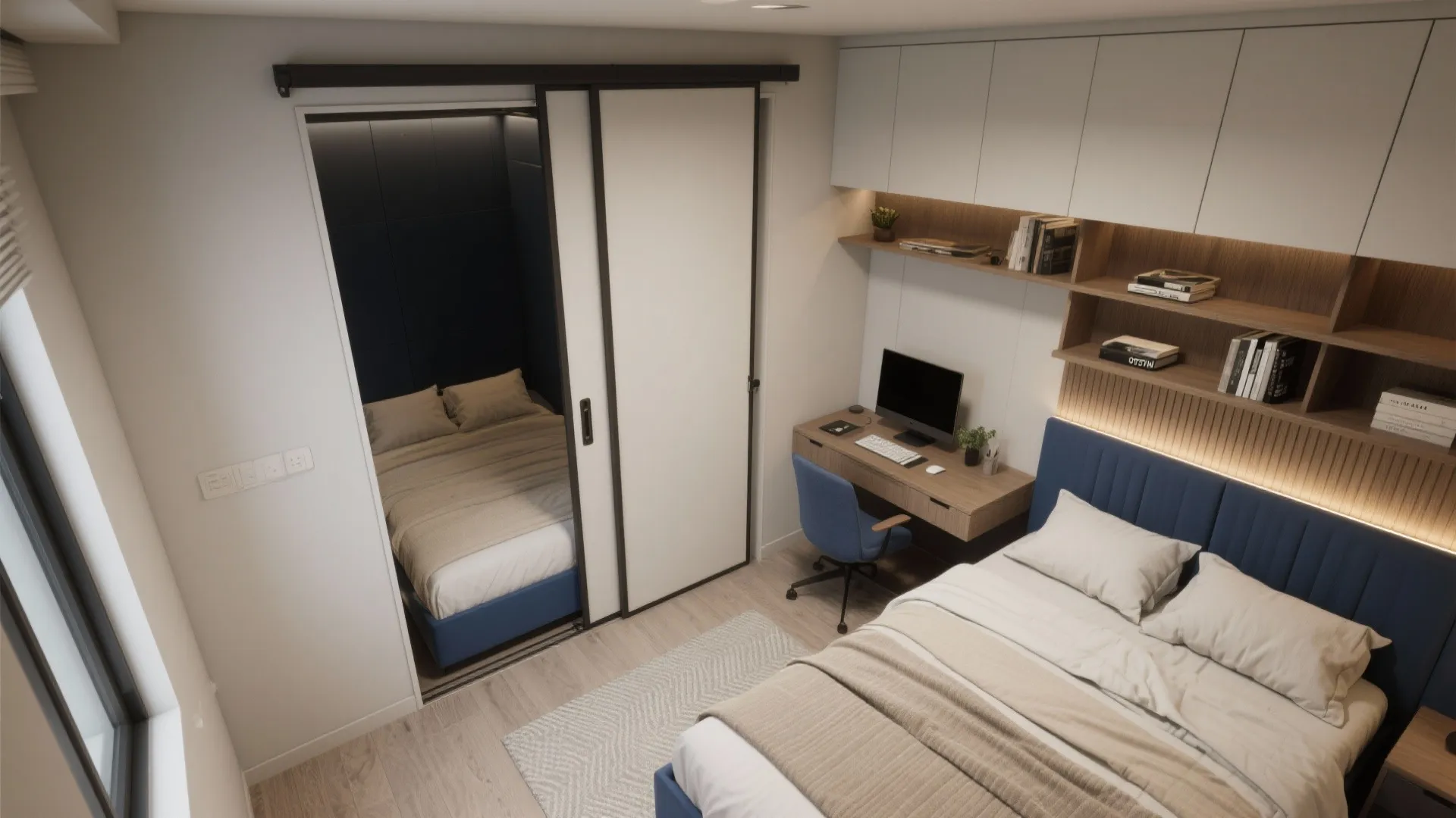 2. Flexible sleeping arrangements