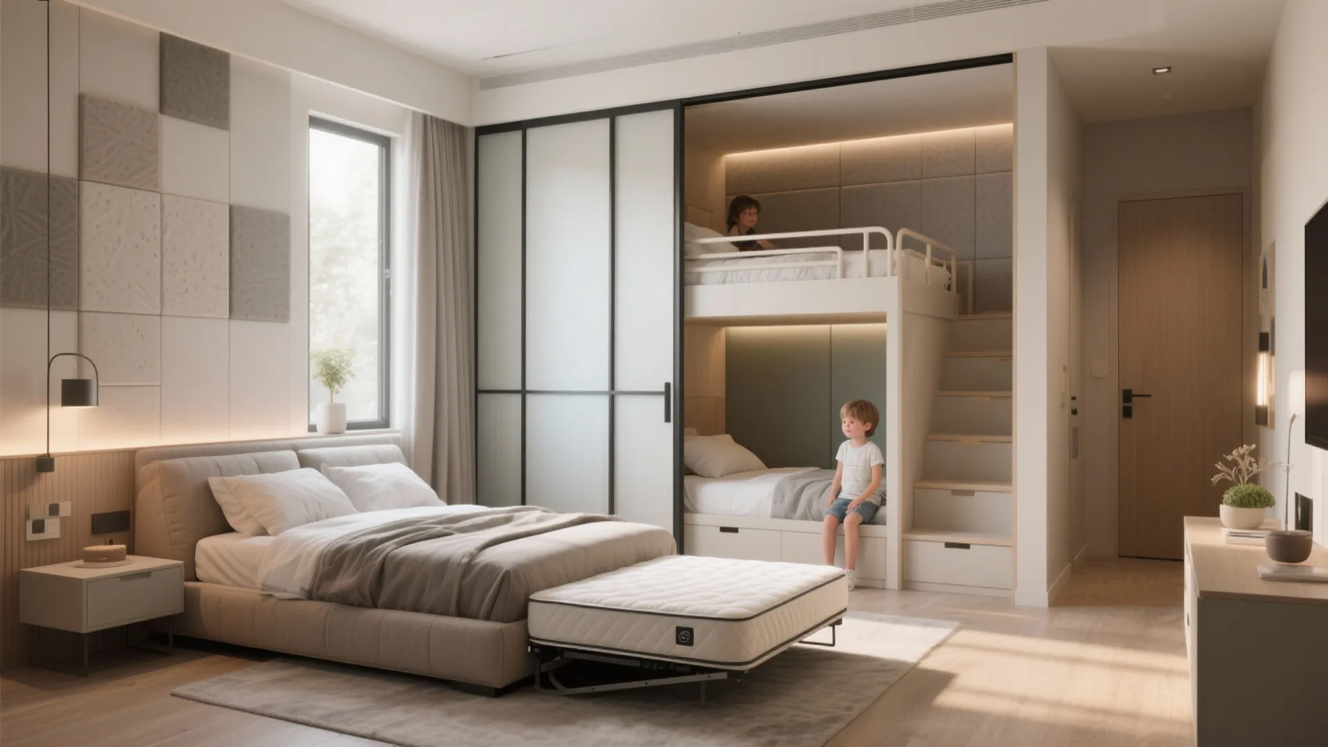 5. Flexible sleeping arrangements for groups