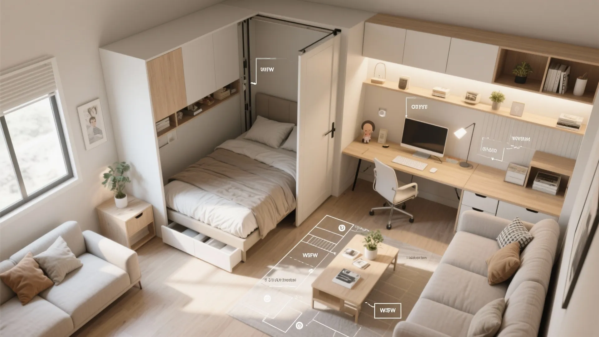 3. Flexible Sleeping Arrangements