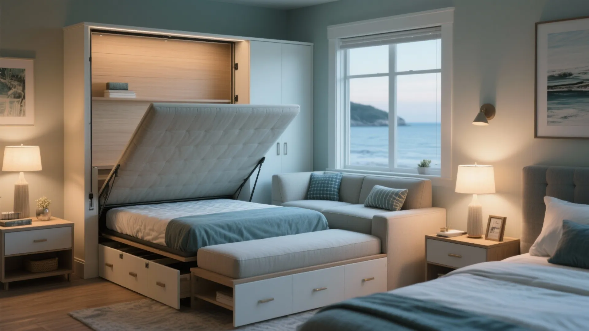 Flexible sleeping layouts