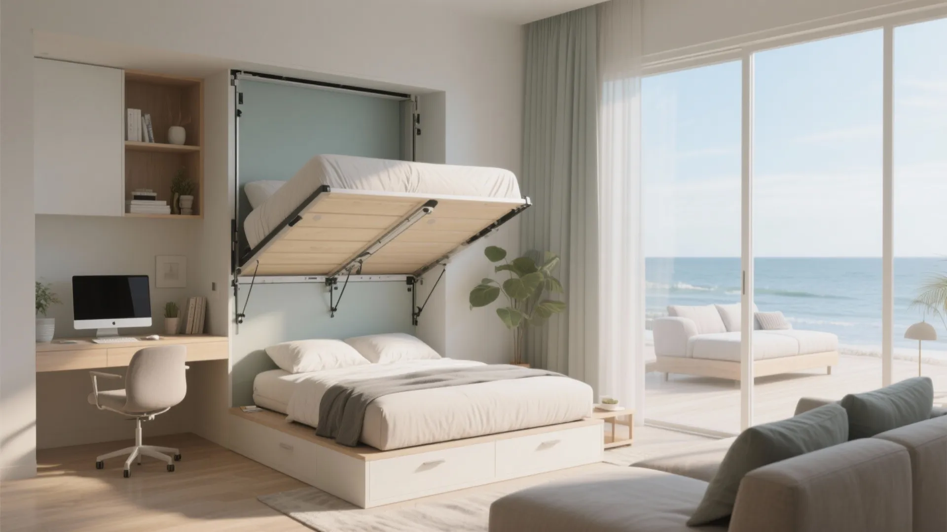 3. Flexible sleeping arrangements with multifunctional rooms