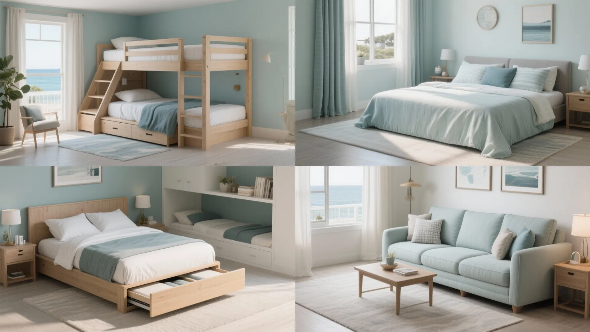 2. Flexible sleeping arrangements