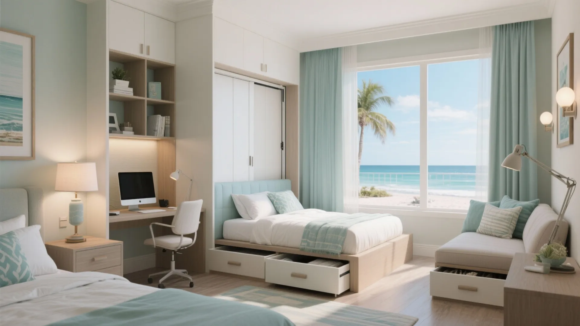 2. Use flexible sleeping zones