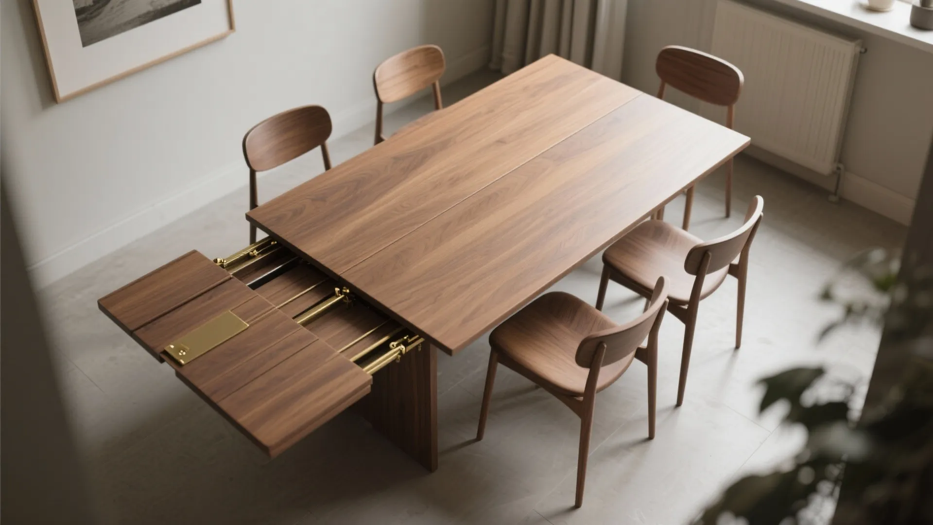 3. Flexible table systems for everyday and feast