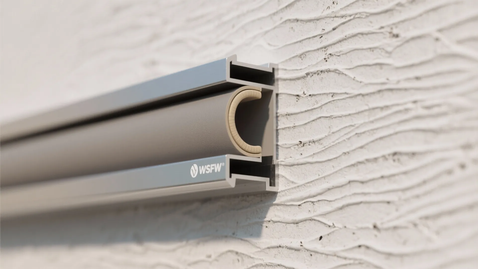 5. Consider flexible two-part trims for uneven walls