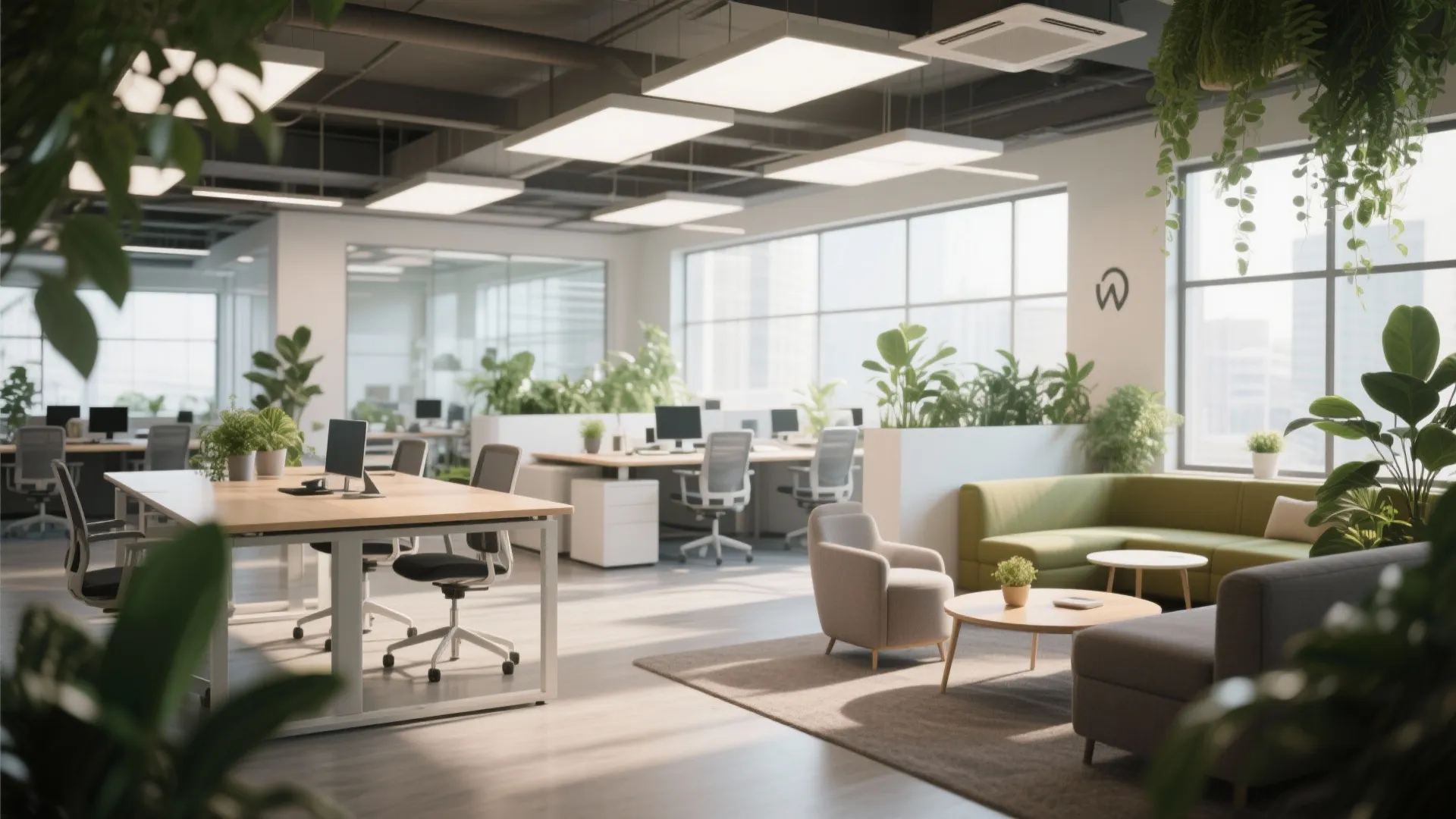 8. Flexible Work Corners