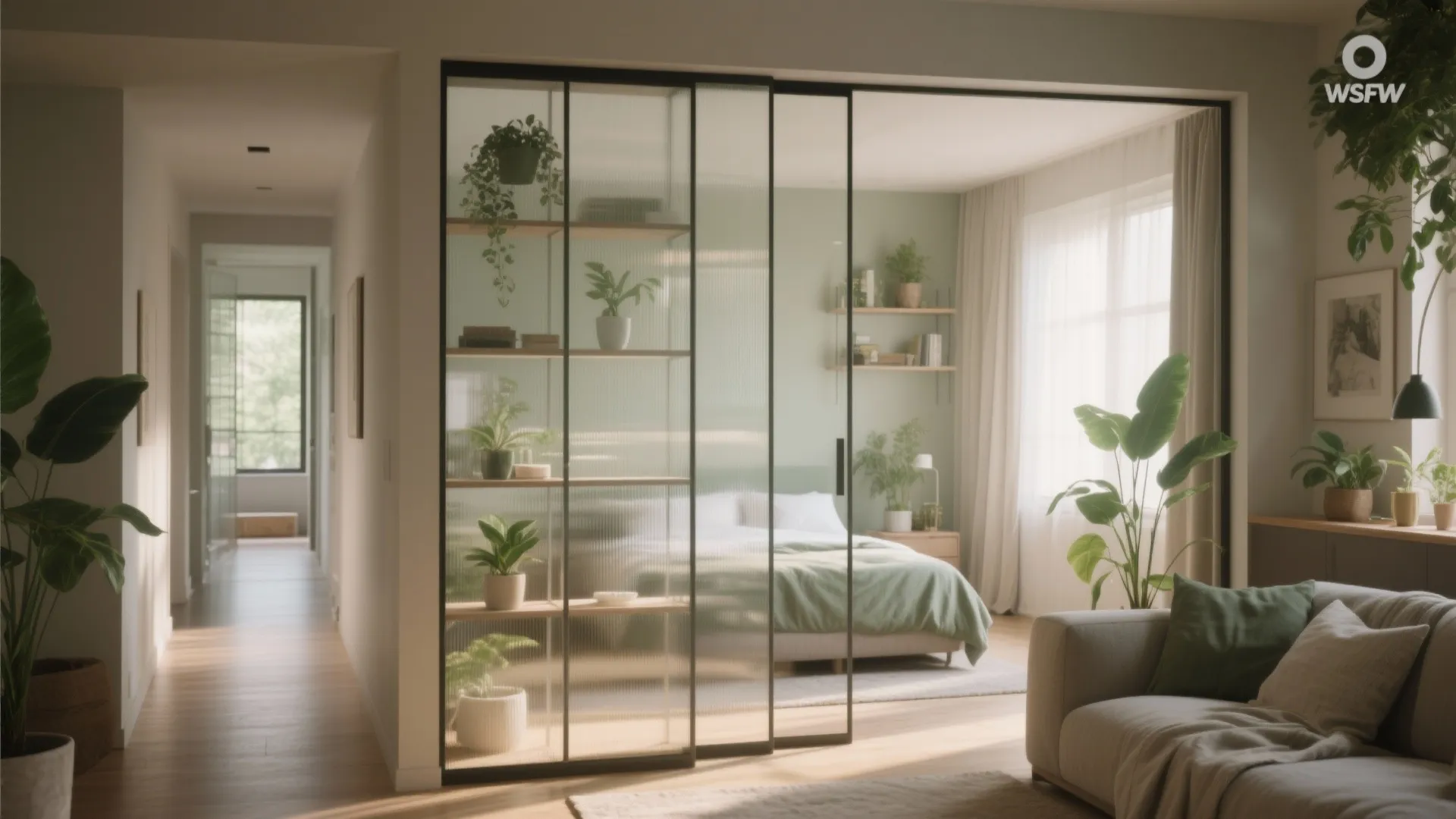 3. Flexible zones using transparent dividers