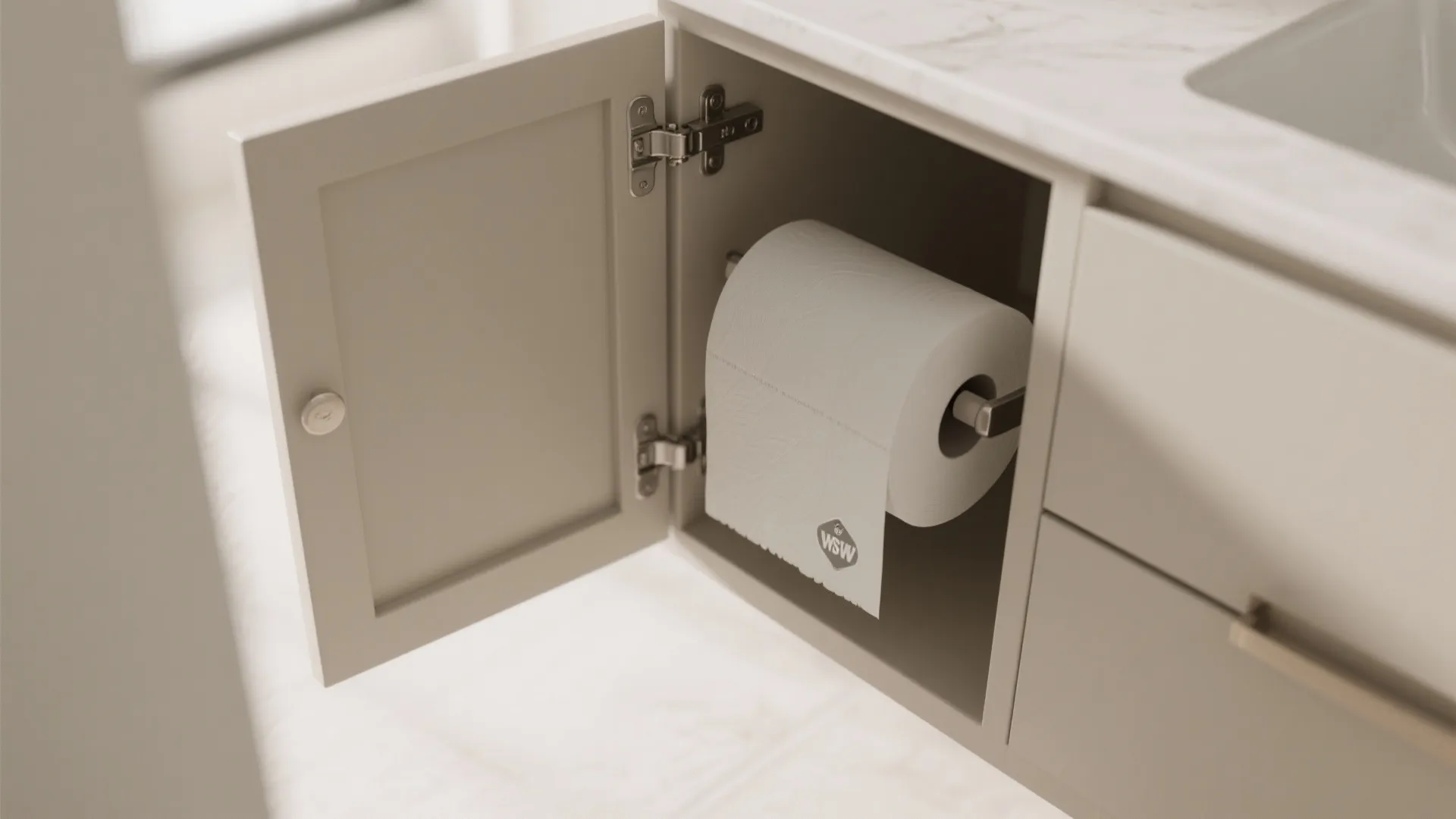 5. Cabinet Door Flip-Out