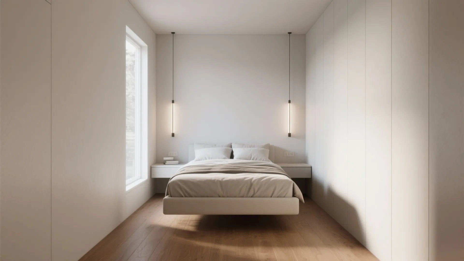 1. Float the bed to open traffic paths