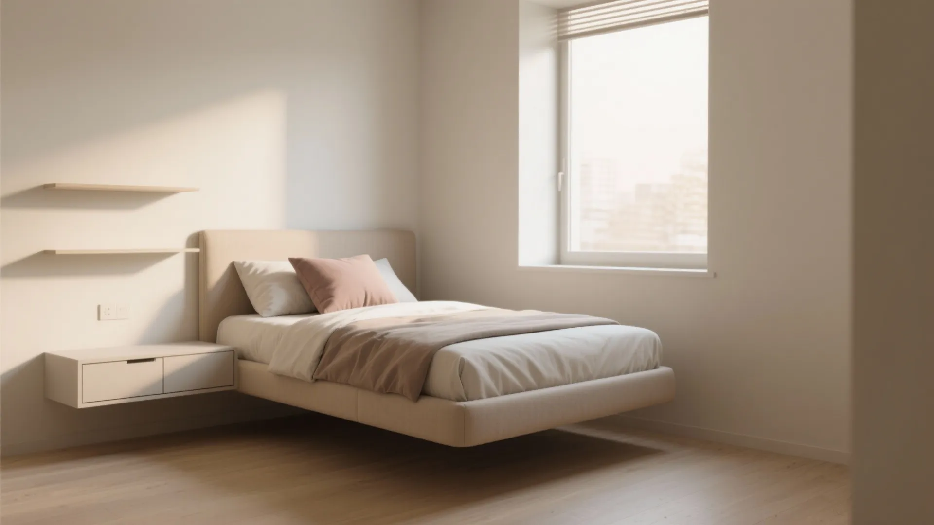 1. Float the bed to create flow