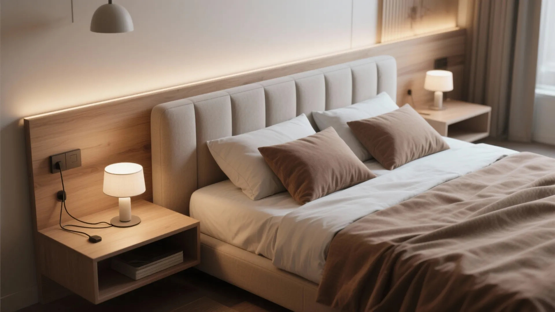 1. Float the Bed Off the Wall