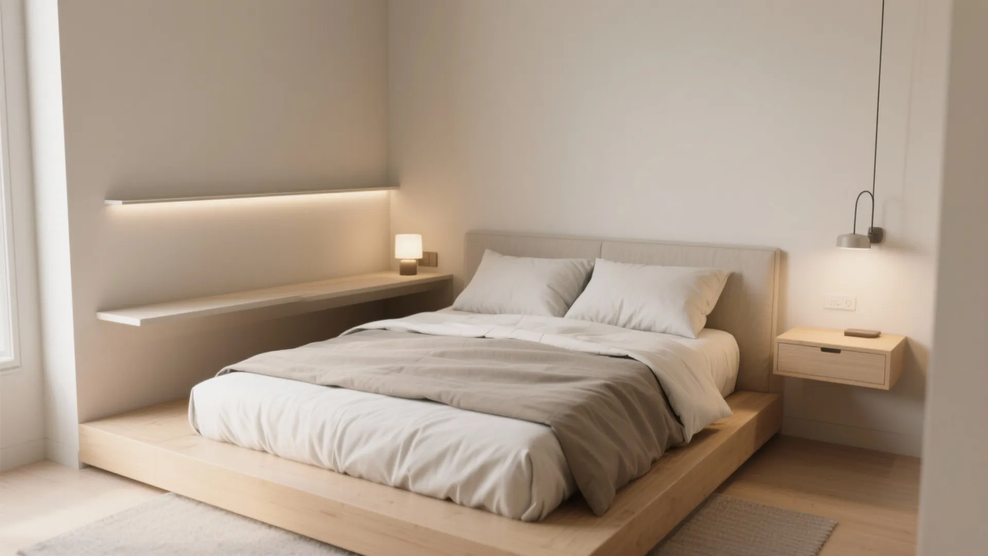 Queen Bed in Small Room: 5 Smart Ideas: Practical, space-saving ways I’ve used to fit a queen bed comfortably into tight bedrooms